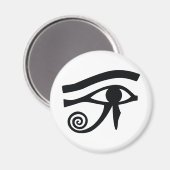 Oog van Horus Hieroglyphic Magneet (Voorkant / Achterkant)