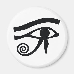 Oog van Horus Hieroglyphic Magneet