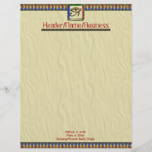 Oog van Horus Letterhead