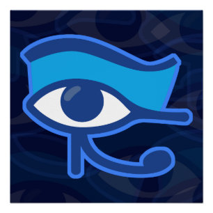Oog van Horus Perfect Poster
