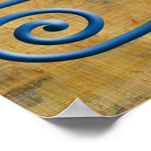 Oog van Horus Poster (Hoek)