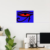 Oog van Horus Poster (Thuiskantoor)