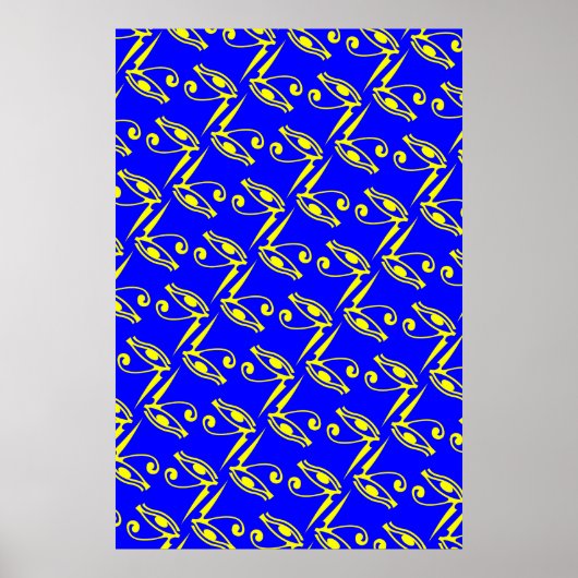 Oog van Horus Poster (Voorkant)