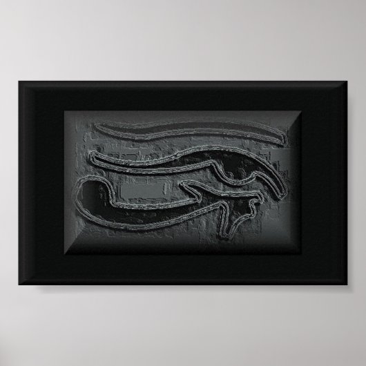 Oog van Horus Poster (Voorkant)