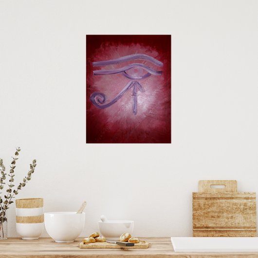 Oog van Horus Poster (Keuken)