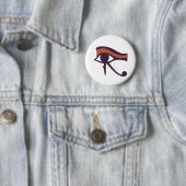 Oog van Horus Ronde Button 5,7 Cm (In situ)