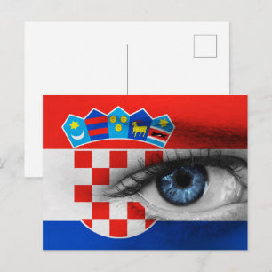 Oog van Kroatië Briefkaart