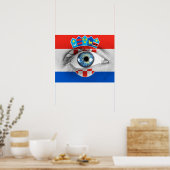 Oog van Kroatië Poster (Keuken)
