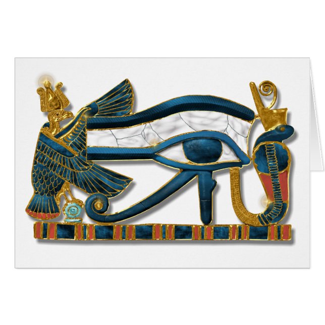 Oog van Pectoraal Horus (Voorkant Horizontaal)