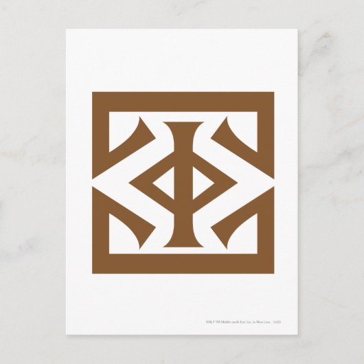 Oog van Sauron Briefkaart (Voorkant)