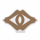 Oog van Sauron Sticker (Voorkant)