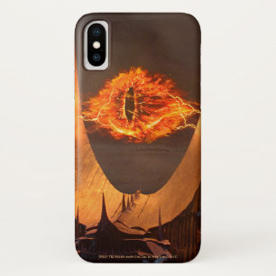 Oog van Sauron-toren iPhone X Hoesje