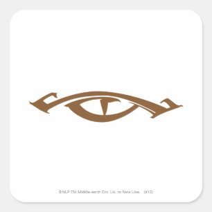 Oog van Sauron Vierkante Sticker