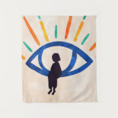 Oog van stilte wandkleed (Voorkant)