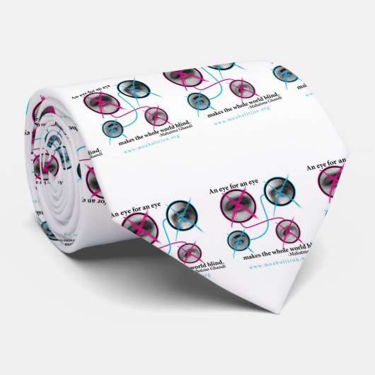 Oog voor een Stropdas van het oog (Opgerold)