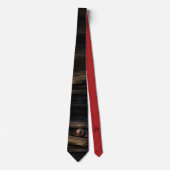Oog Zie je Halloween Horror Necktie Design Stropdas (Voorkant)