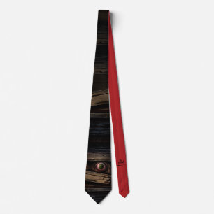 Oog Zie je Halloween Horror Necktie Design Stropdas