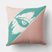 Oog zie je Sierkussen (Achterkant)