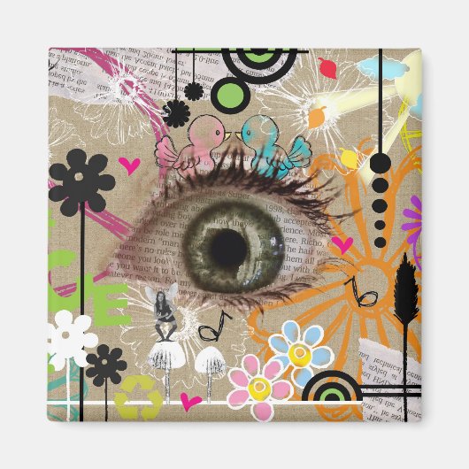 Oog Zie magneet (Voorkant)