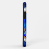 Oogaandoeningen en gouden Waterverf Case-Mate iPhone Case (Achterkant/rechts)