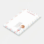 Oogarts of oogverpleger op maat post-it® notes (Schuin)