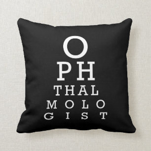 Oogarts Ophthalmoloog Vision Test Kussen