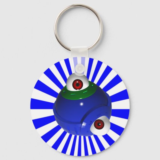 oogbal sleutelhanger (Voorkant)