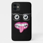 oogballen met bril en mondholte Case-Mate iPhone case (Achterkant)