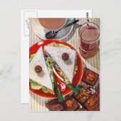 oogbalsandwich briefkaart (Voorkant / Achterkant)