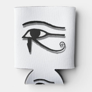 Oogbeeld van paardenbloemen (Eye of Horus Egyptian Blikjeskoeler