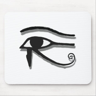 Oogbeeld van paardenbloemen (Eye of Horus Egyptian Muismat