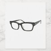 Oogbril Wijn Etiket (Enkel label)