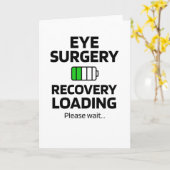 Oogchirurgie Herstel Glaucoma Cataract LASIK Kaart (Gele Bloem)