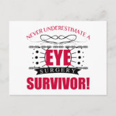 Oogchirurgie Survitis Briefkaart (Voorkant)