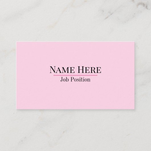 Oogdiagram Visitekaartje (Achterkant)