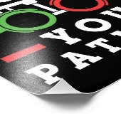 Oogdokter U Patiënt Funny Optometrist Foto Afdruk (Hoek)