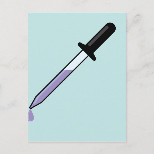 Oogdruppelaar Briefkaart (Voorkant)