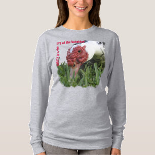 Oogfoto van de dichte Duck T-shirt