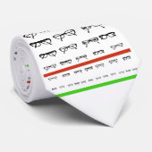 Oogglas Test Stropdas (Opgerold)