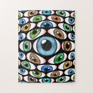 Ooggrafiek Legpuzzel