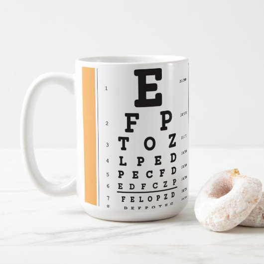 Ooggrafiek Mok (Met donut)
