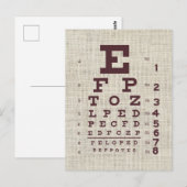  Ooggrafiek op schoot Briefkaart (Voorkant / Achterkant)