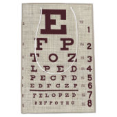 Ooggrafiek op schoot Medium Cadeauzakje (Voorkant)