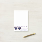 Oogheelkundig bedrijf post-it® notes (Op bureau)