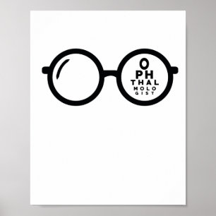Oogheelkundige Grafiek Poster