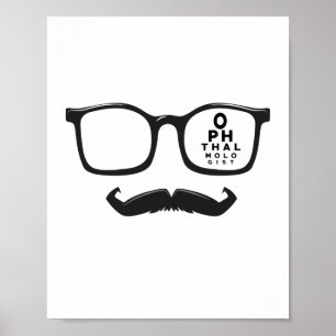 Oogheelkundige Grafiek Poster