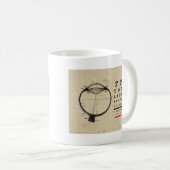 oogheelkundige koffiemok (Voorkant rechts)