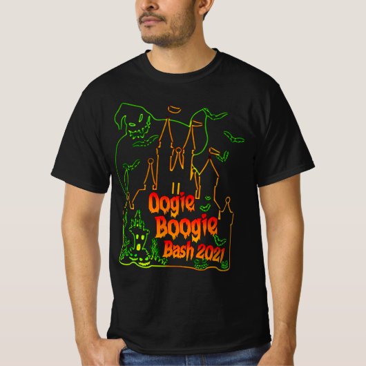 "Oogie Boogie Bash 2021" T-shirt (Voorkant)