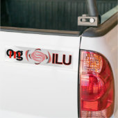 Oogje! Bumpersticker (Op Truck)