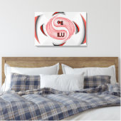 Oogje! Canvas Afdruk (Insitu (Slaapkamer))